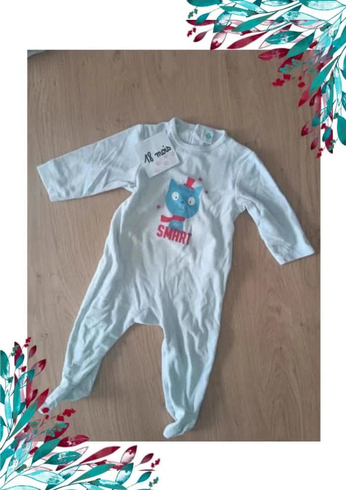 Pyjama garçon 18 mois chat