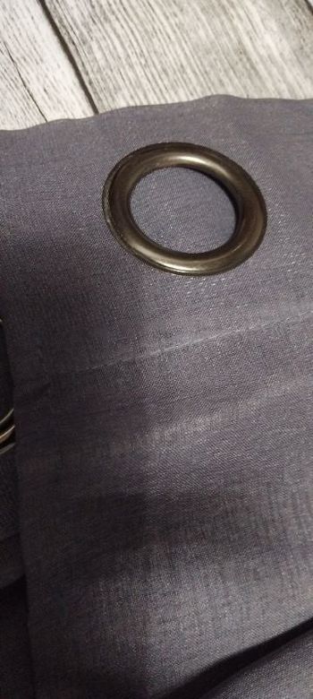 1 PANNEAU VOILE Gris foncé effet satiné NEUF