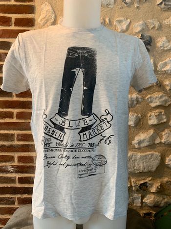 Tee shirt Gris chine Celio