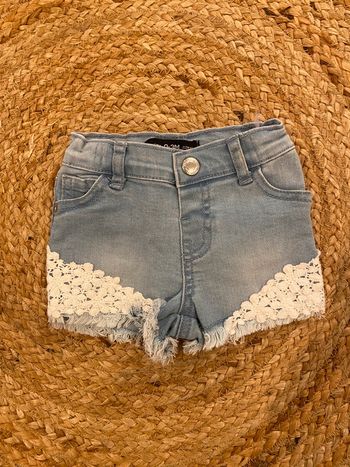 Short en jean bébé fille 3 mois