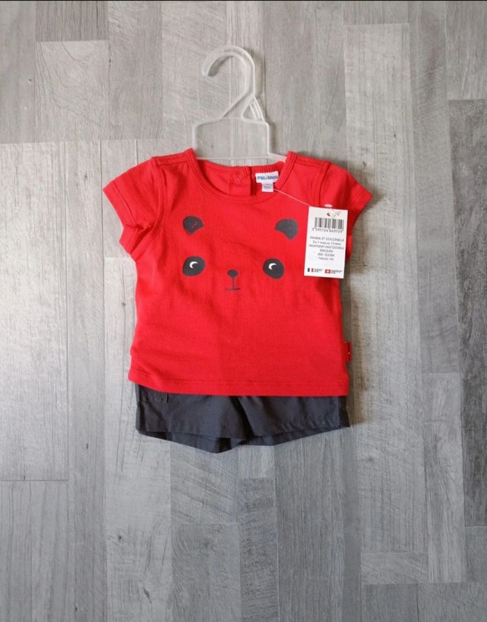 Ensemble t-shirt short - photo numéro 2