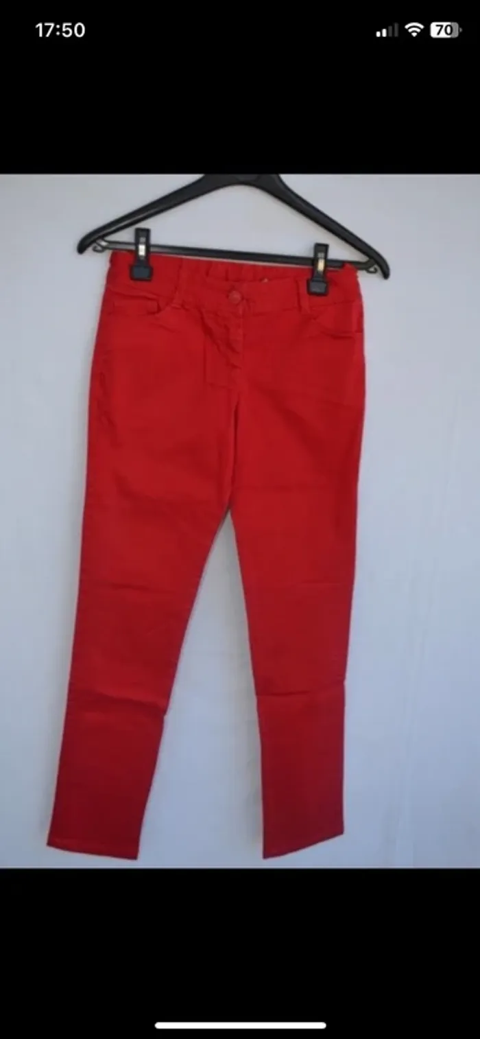Pantalon rouge - photo numéro 3