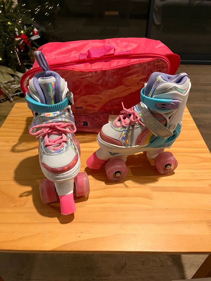 Patin à roulettes lumineux