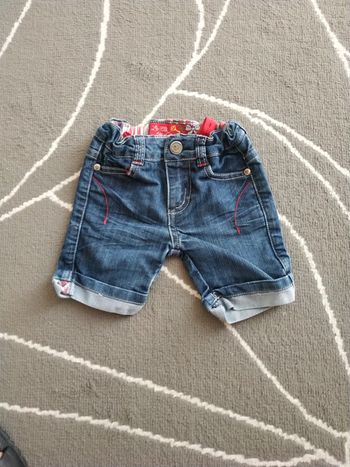 Bermuda jean 3 ans
