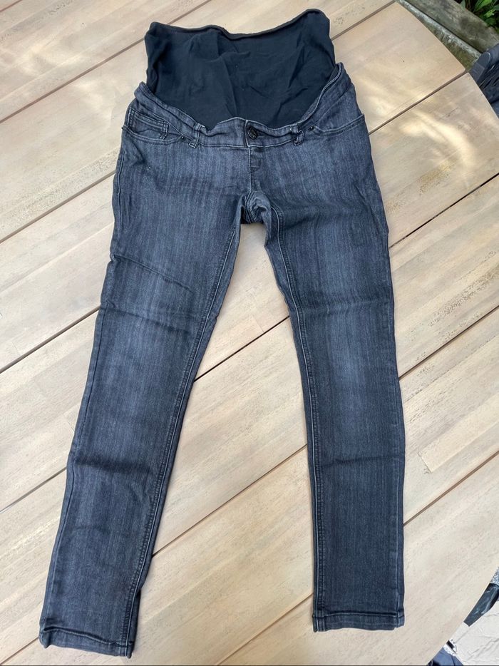 Pantalon denim de grossesse