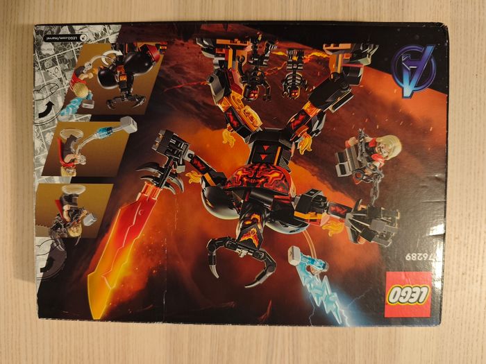 Lego Marvel 76289 Thor vs Surtur - photo numéro 2