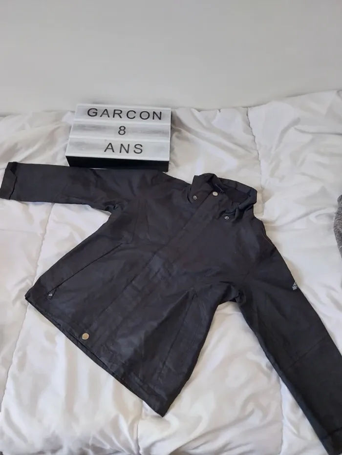 Veste coupe vent garçon 8 ans