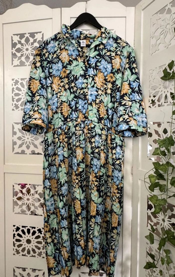 Robe fleurie C&A Taille 48