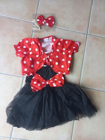 Un déguisement de Minnie taille 12-18 mois 