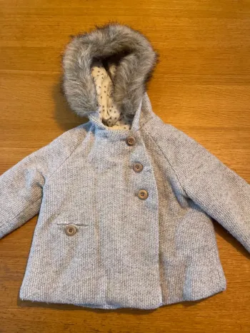 Manteau Zara fille 9-12 mois