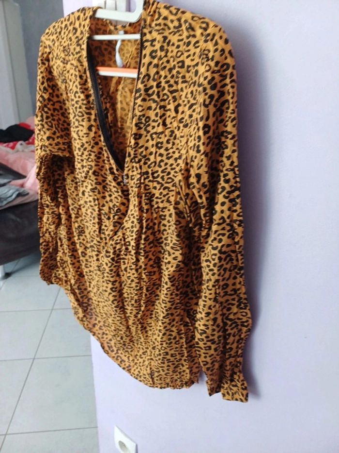 Chemise femme fluide à fermeture eclaire - photo numéro 5