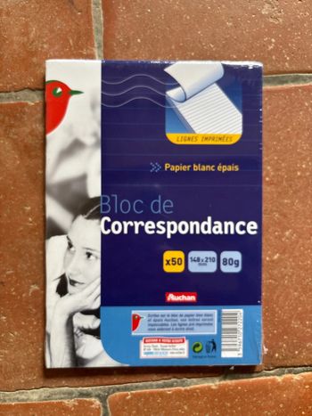 Bloc de correspondance