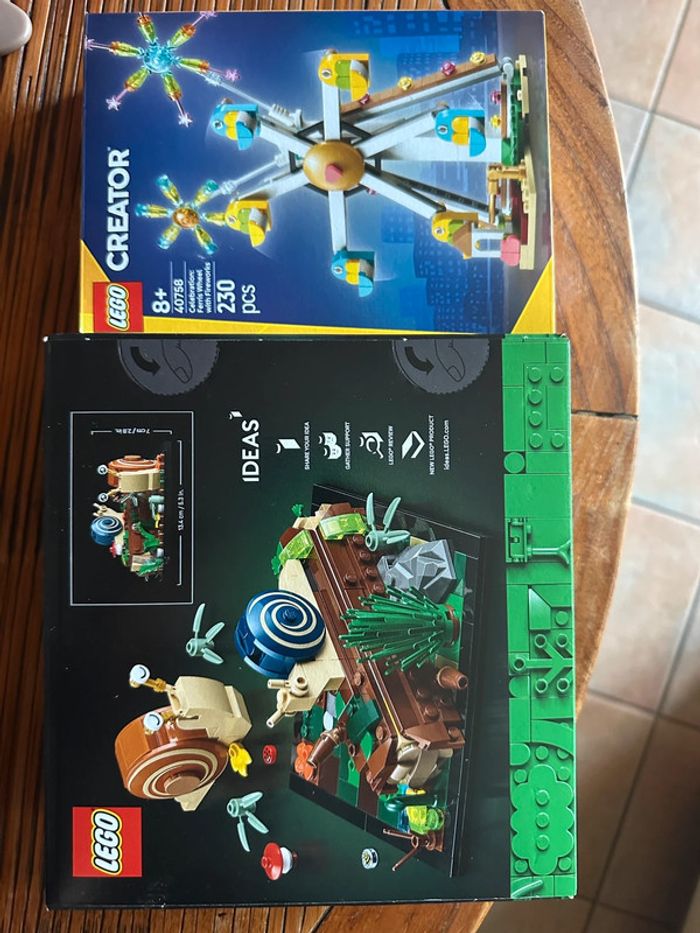 set Lego 40788 escargot et 40758  feu d’artifices scelles - photo numéro 6
