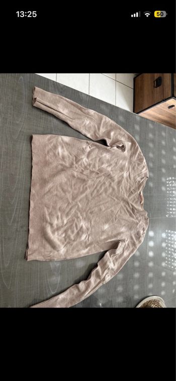 Pull léger rose camaïeu