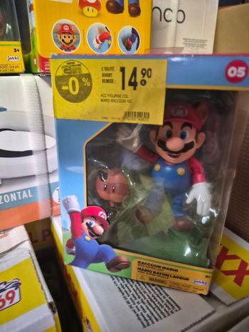 Figurines super Mario Neuve.