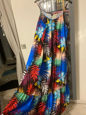 superbe robe longue coloré été SHEIN Curve 3xl 50 neuve