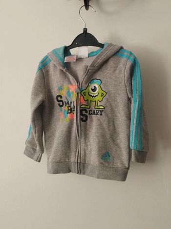 Gilet capuche adidas