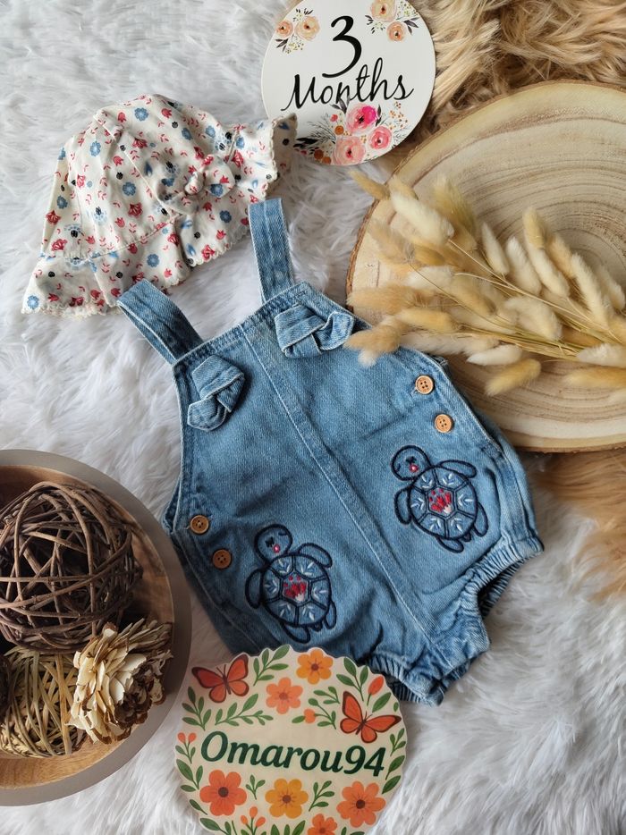 Ensemble complet 5 pièces sergent major fille 3 mois 🎀 - photo numéro 9