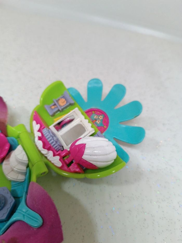 Polly pocket bluebird fleur totally flower boutique boutik dressmaker vintage doll poupée micro mini - photo numéro 9