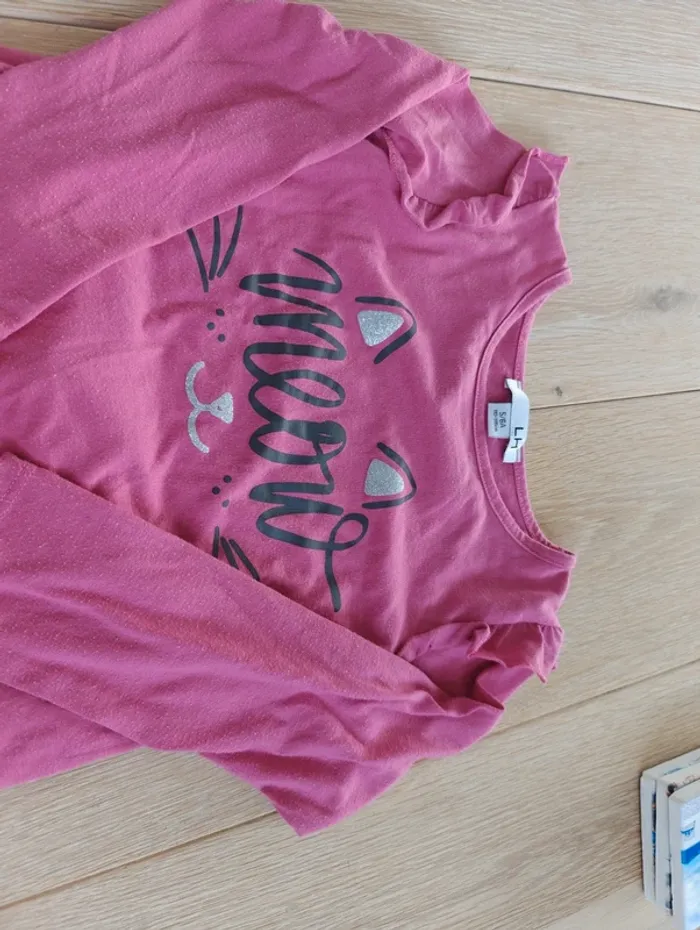 Joli pyjama tête de chat h&M - photo numéro 2