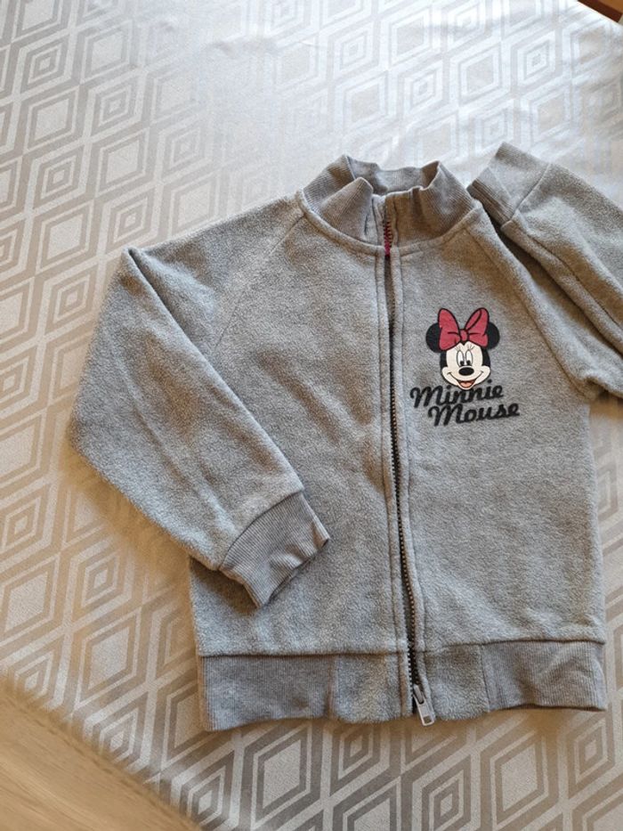Gilet polaire Minnie 5-6 ans - photo numéro 3