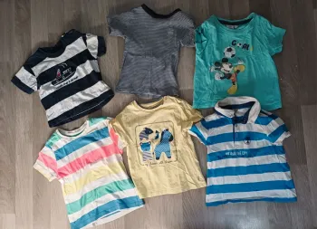 6 tshirts