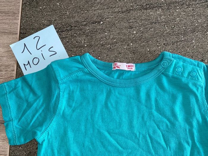 Tee-shirt DPAM 12 mois - photo numéro 2