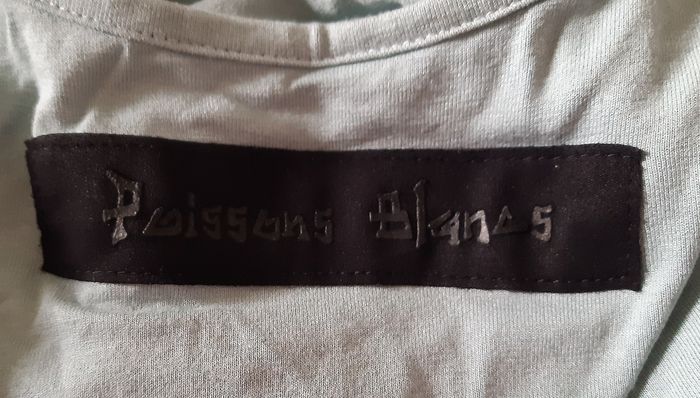Ensemble Tee-shirt et jupe femme Taille 50 et 52 Poissons blancs - photo numéro 8