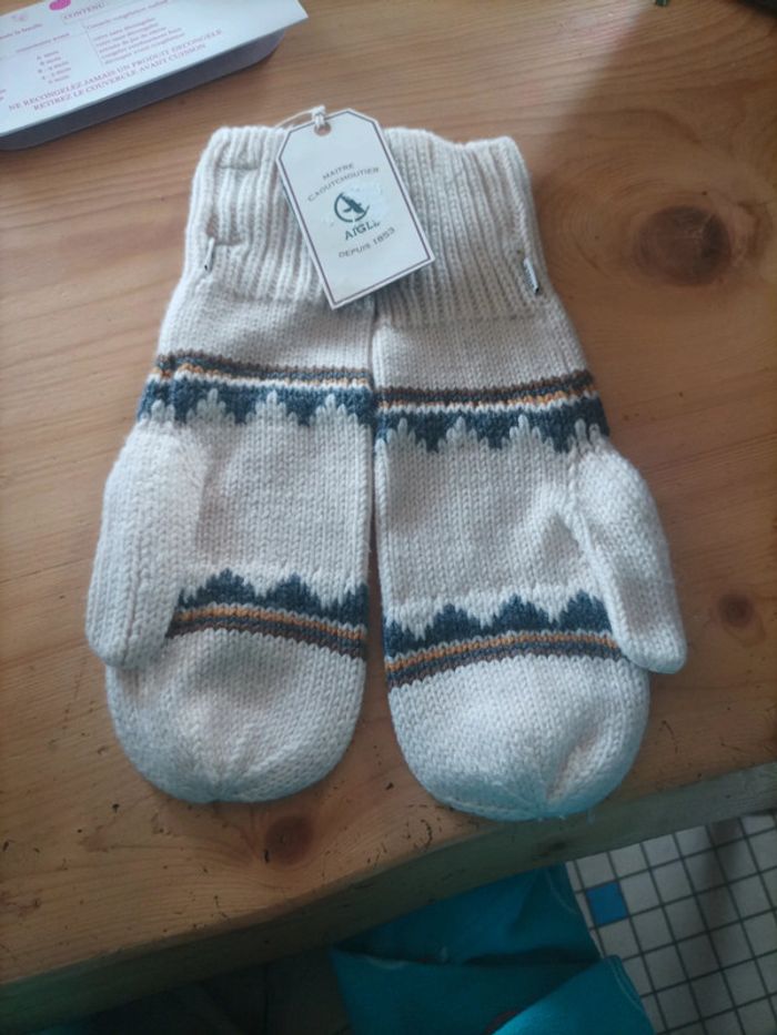 Moufles gants aigle