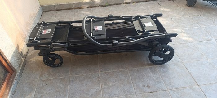 Poussette triple peg Perego+ chassis double - photo numéro 4