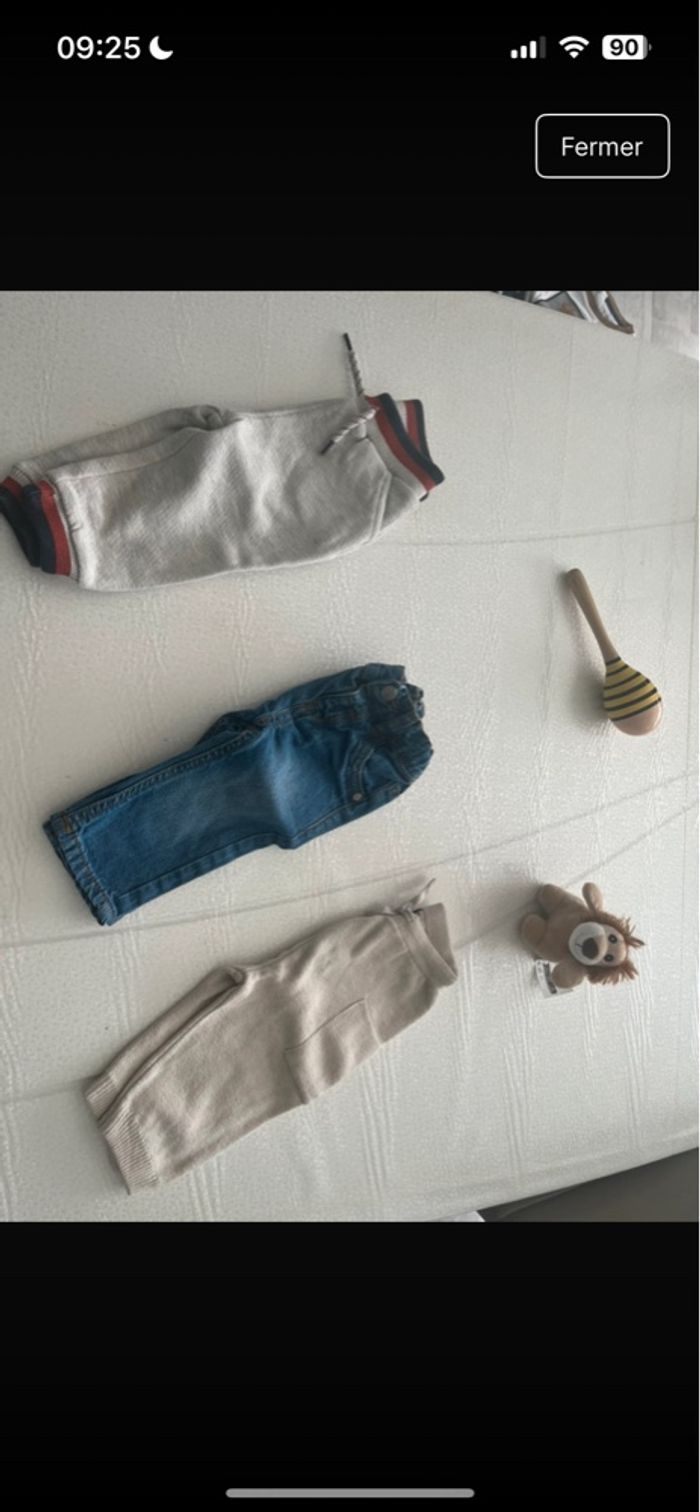 Lot de pantalon 6 mois