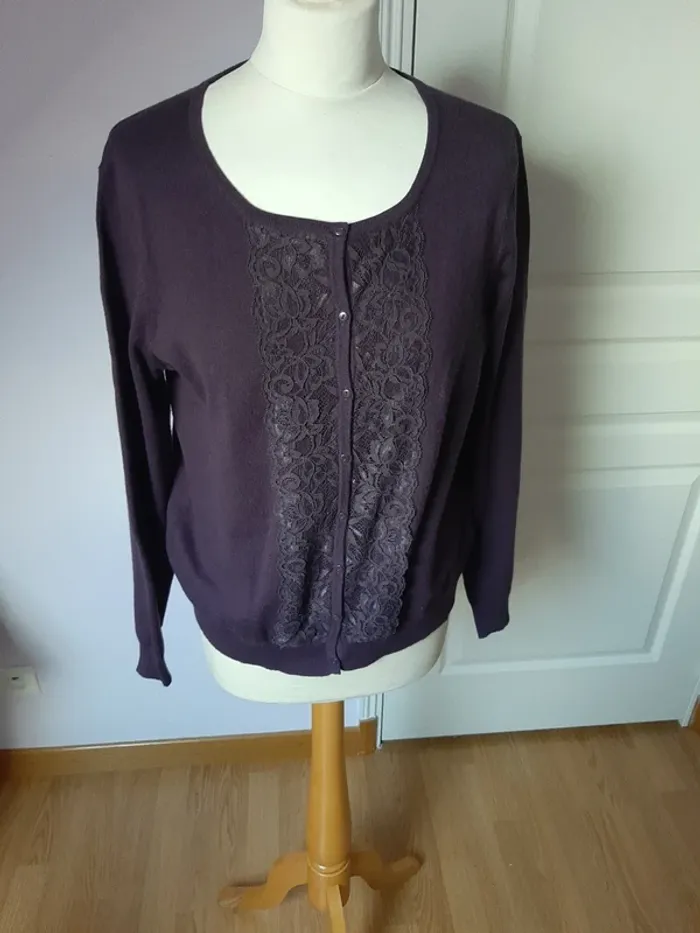 Pull dentelle