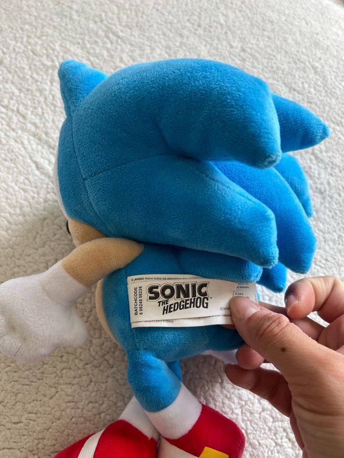 Peluche sonic - photo numéro 4