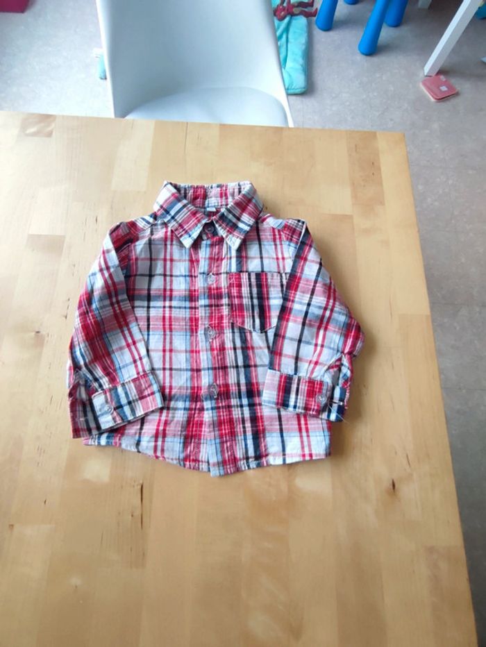 Chemise manches longues