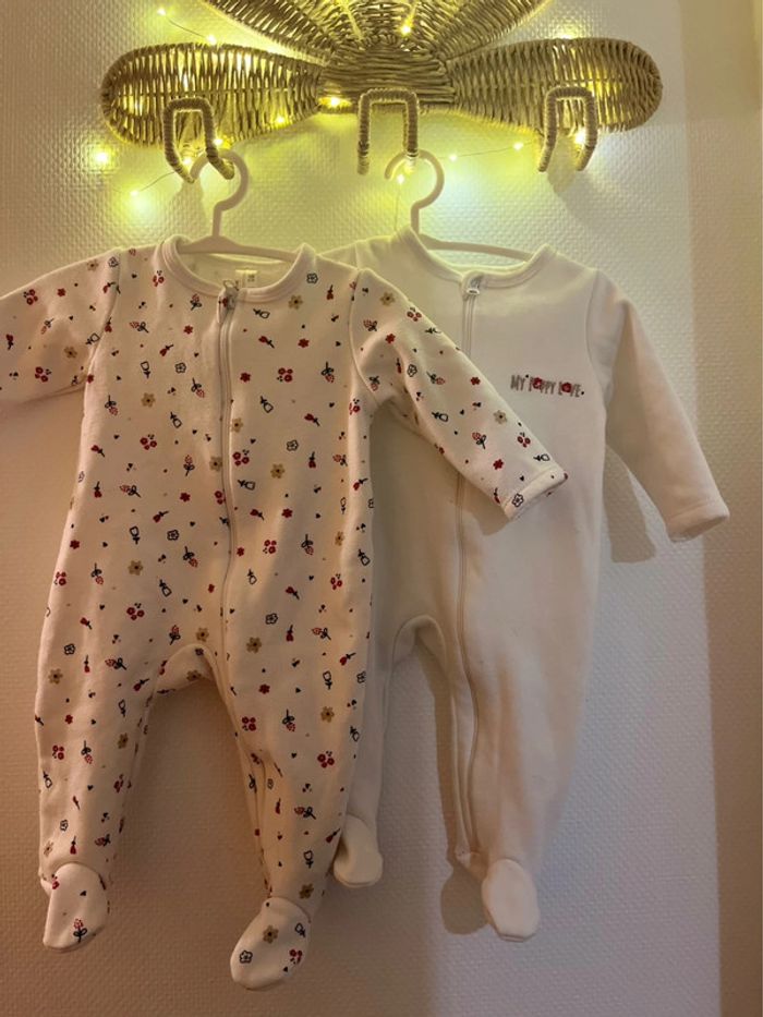 Lot de 2 Pyjamas chaud
