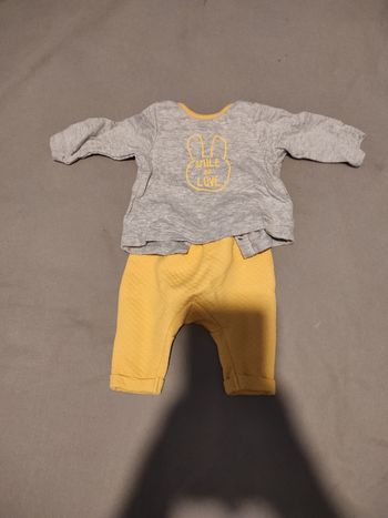 Ensemble taille 1 mois