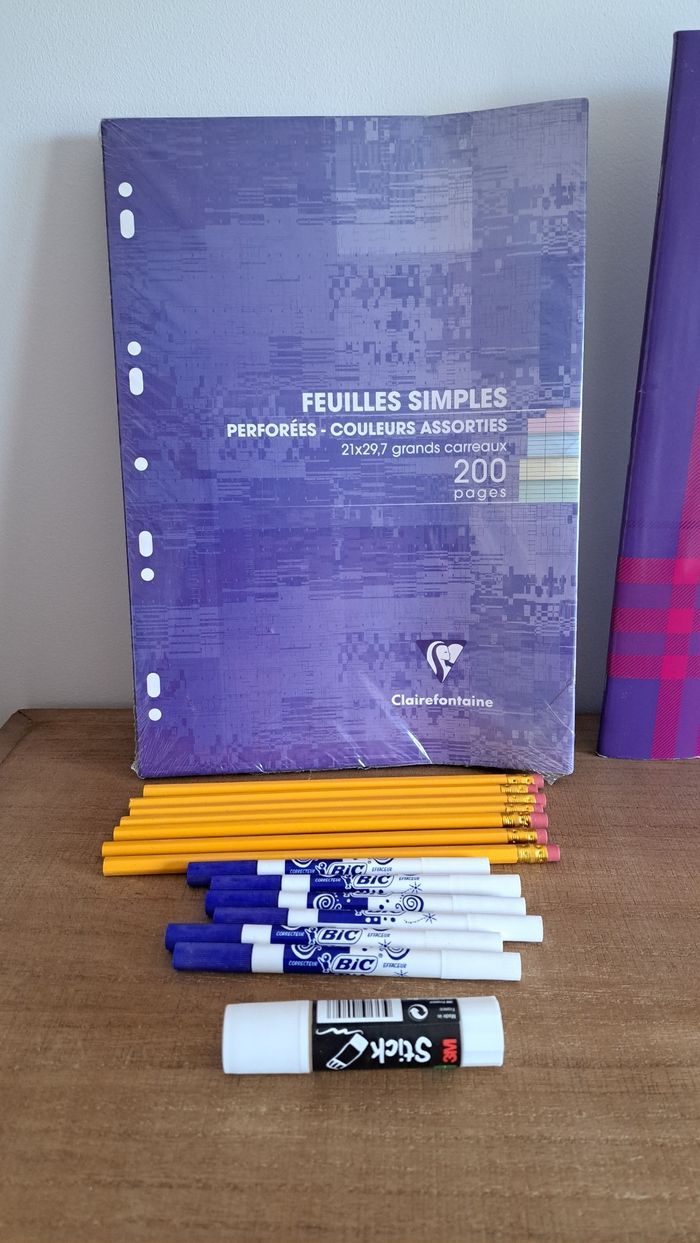 lot scolaire x5 📚 - photo numéro 2