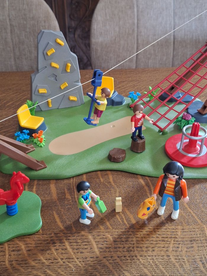 Playmobil camping + tyrolienne COMPLET 100 % - photo numéro 8