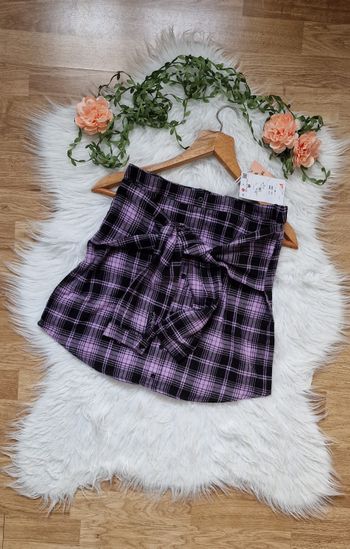 Jupe effet chemise