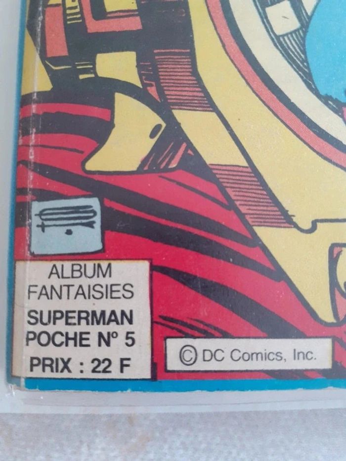 Livre superman poche numéro 5 - photo numéro 4