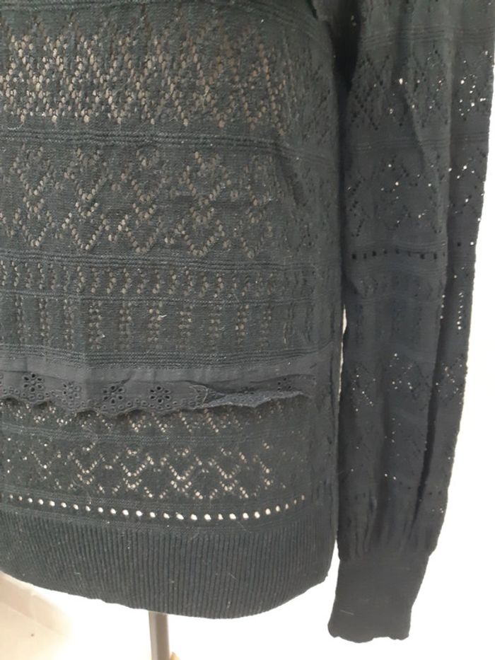 Haut manches longues noir Cache Cache T36 - photo numéro 4