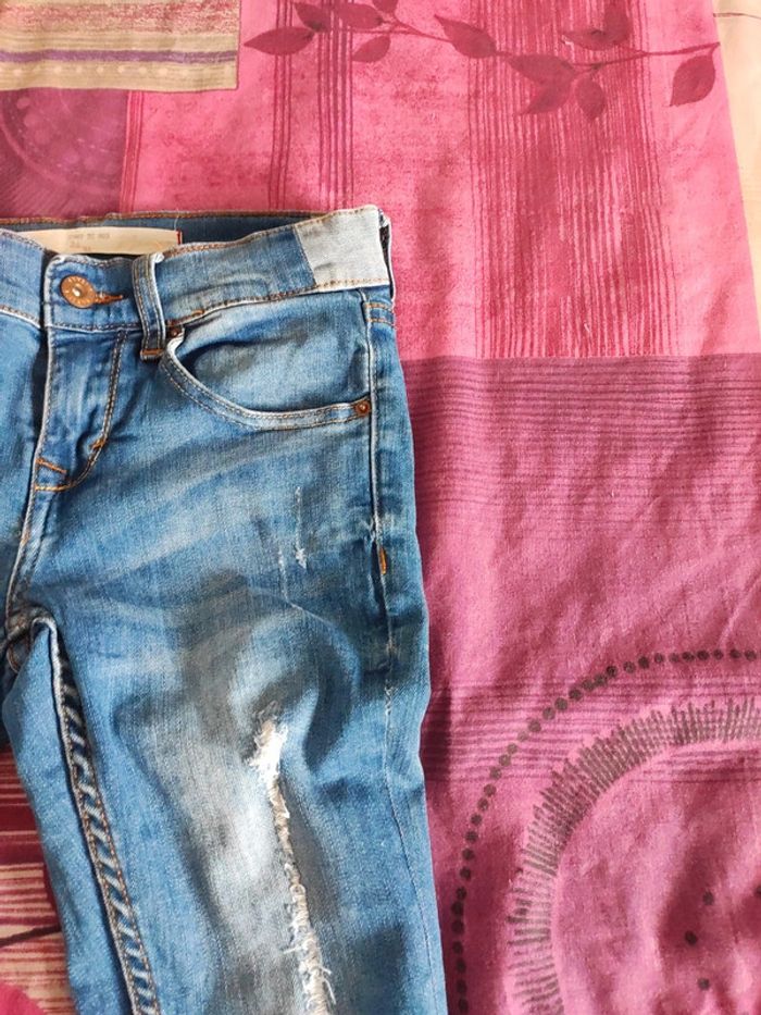 Jean style usée - photo numéro 4