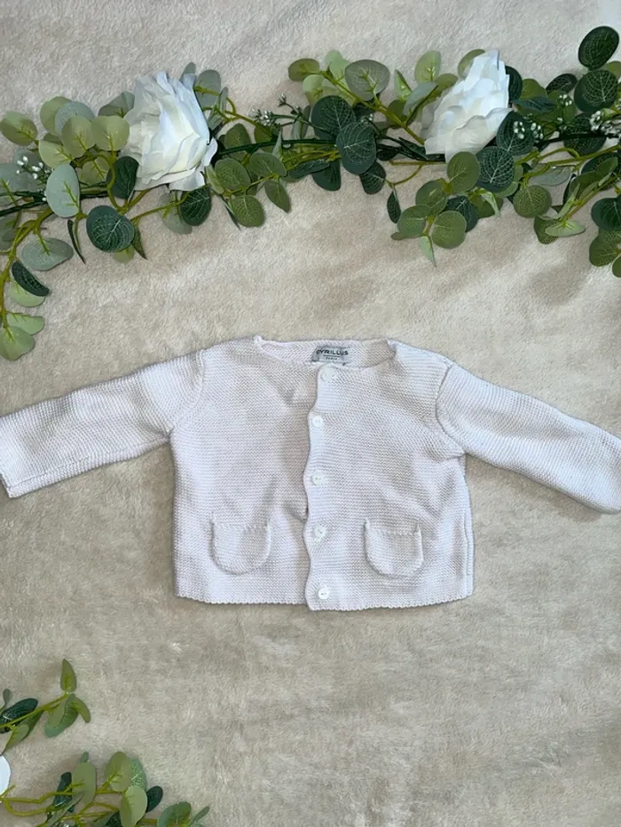 Gilet 3 mois - 62 cm Cyrillus