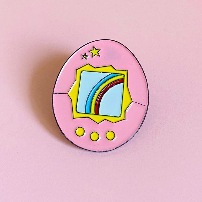 Pins Tamagotchi Rose