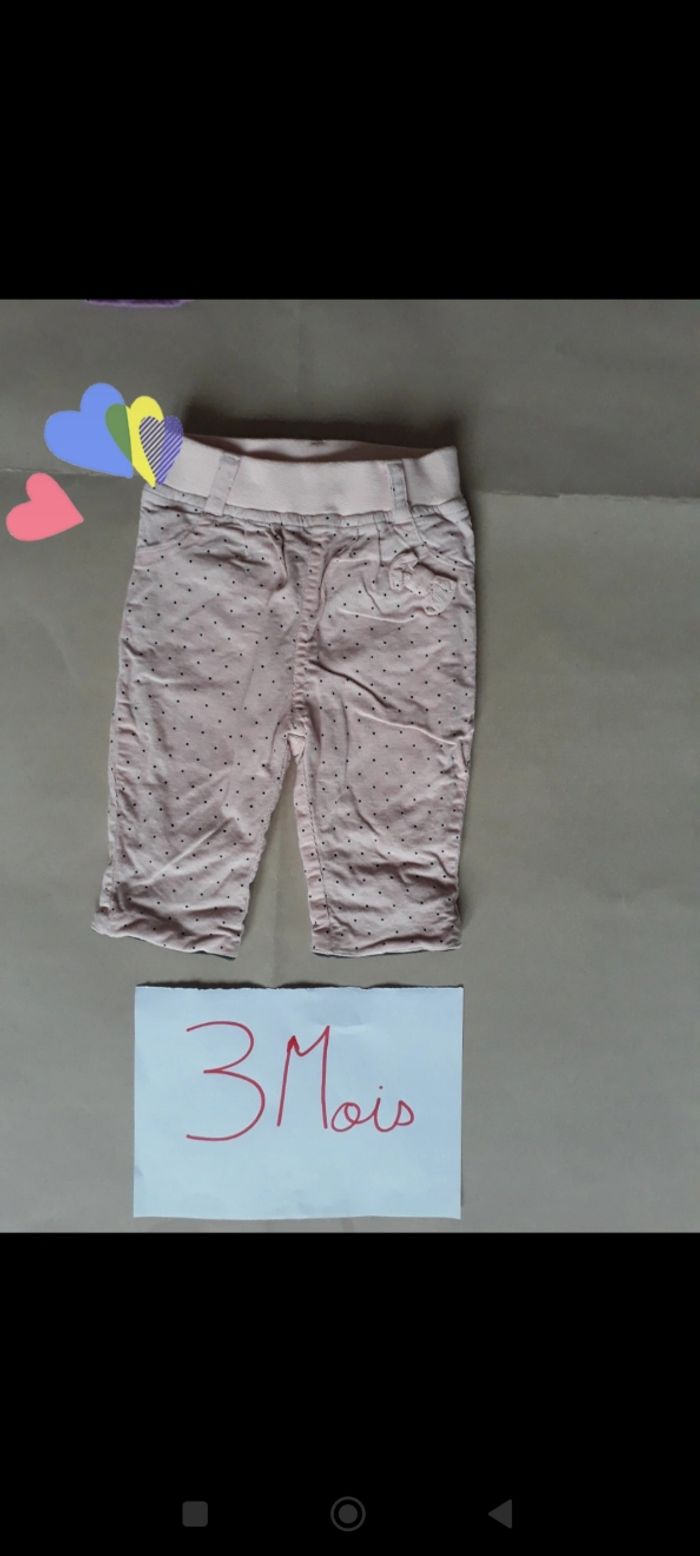 Pantalon 3 mois