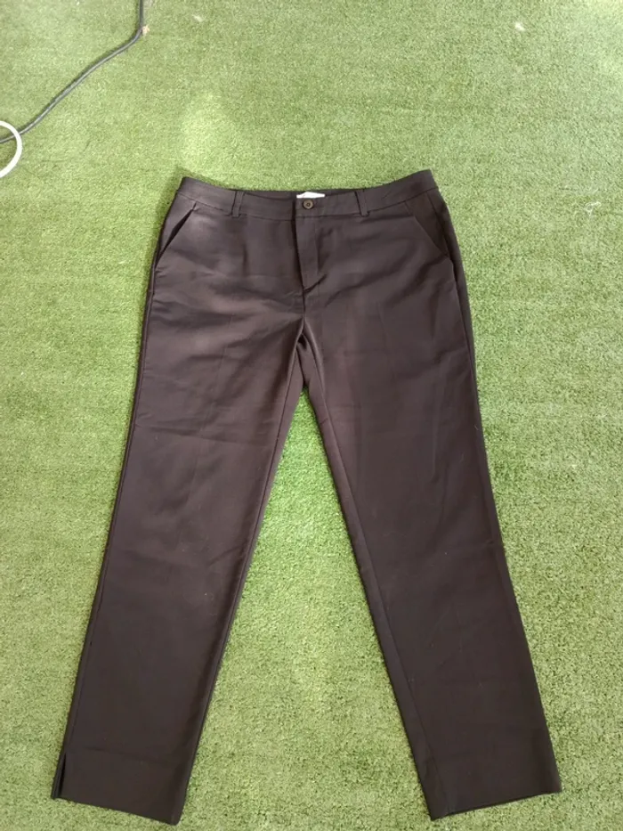 Pantalon de ville noir Cache cache taille 42 - photo numéro 2
