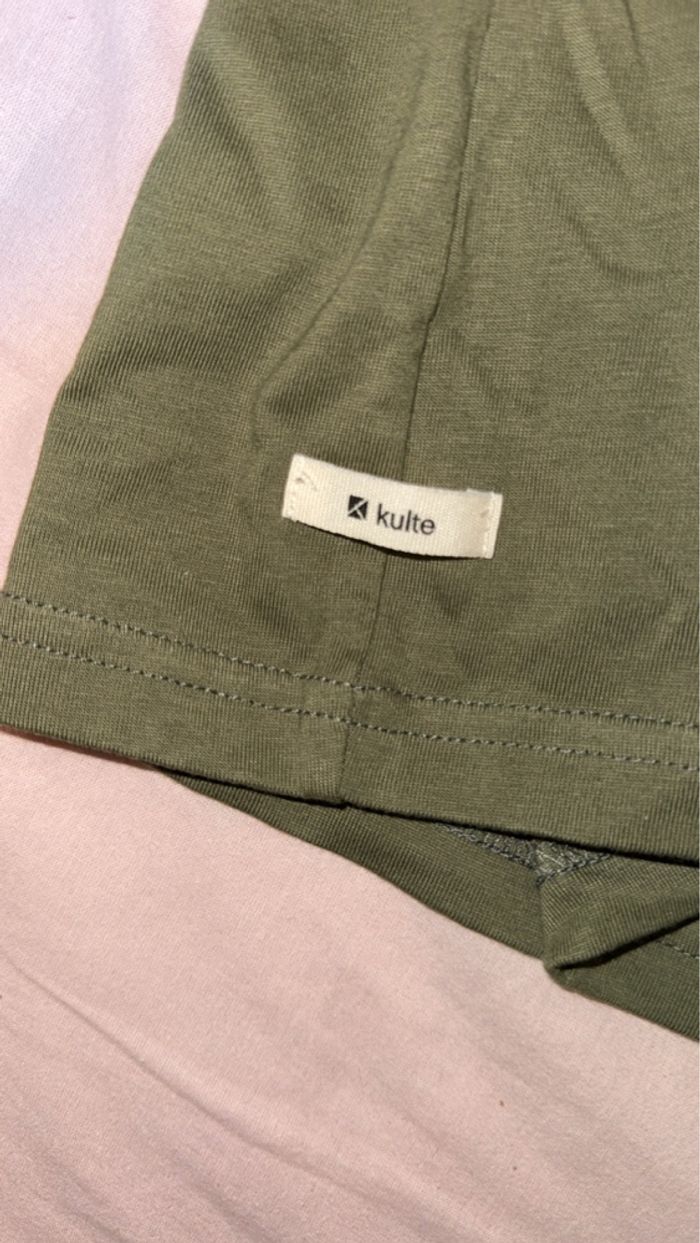 Teeshirt kulte kaki taille L neuf - photo numéro 4