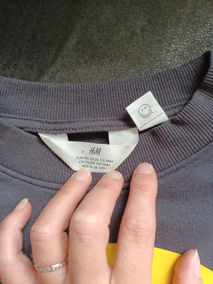Pull oversize smiley - photo numéro 4