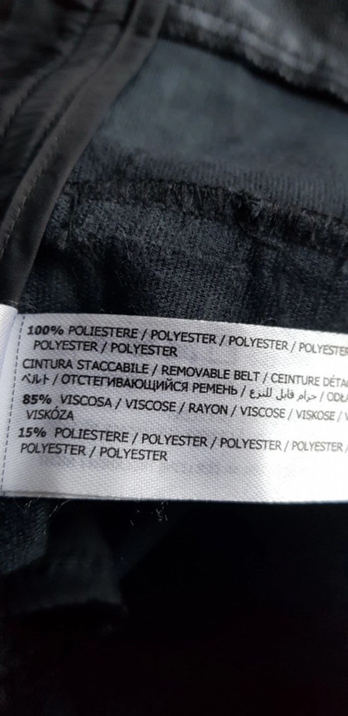 Pantalon effet cuir femme - T. 36 - photo numéro 7