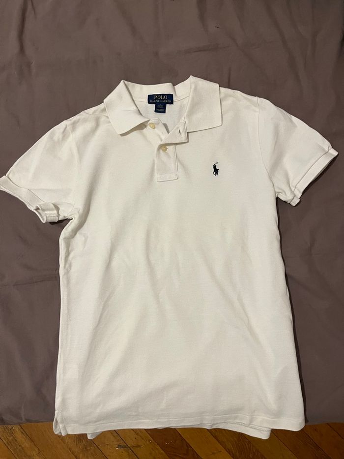 Polo Ralph Lauren Blanc - photo numéro 3
